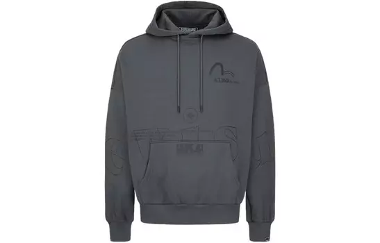 Толстовка унисекс Evisu, цвет Dark Charcoal