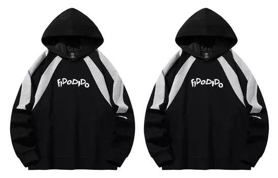 Толстовка унисекс FIDO DIDO, Черный