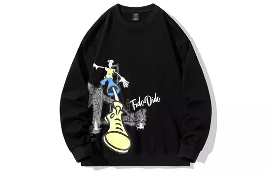 Толстовка унисекс Fido Dido, черный