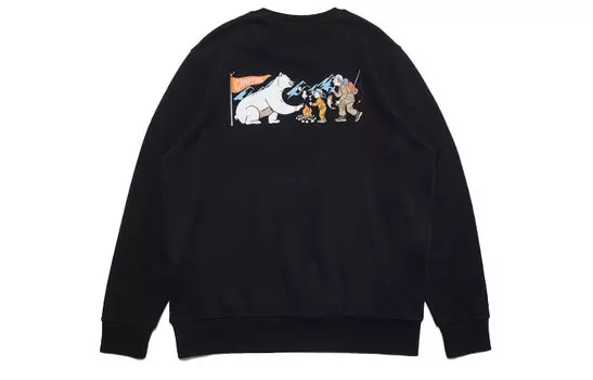 Толстовка унисекс FILA, цвет Black
