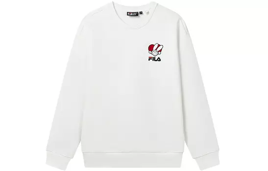 Толстовка унисекс FILA, Облачный гриб белый