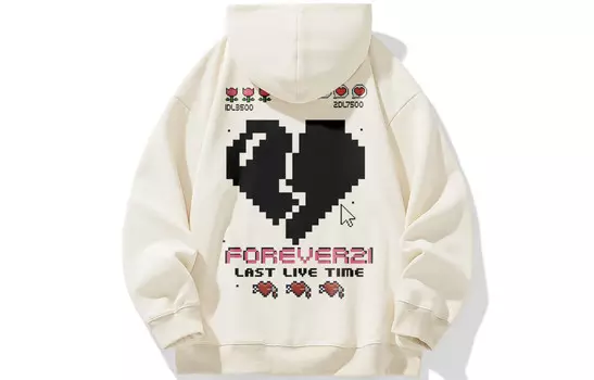 Толстовка унисекс Forever 21, Белый