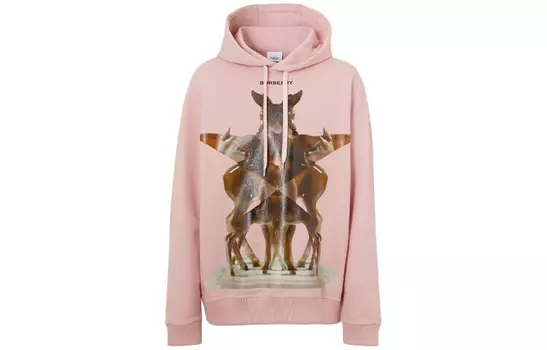 Толстовка унисекс Frosty Pink Burberry, розовый