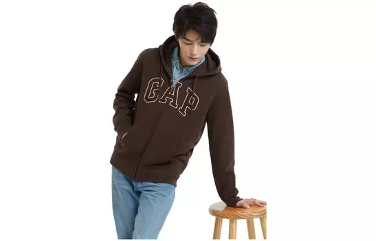 Толстовка унисекс GAP, Темно коричневый