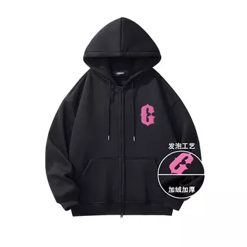 Толстовка унисекс Gf, Темно-синий и красный