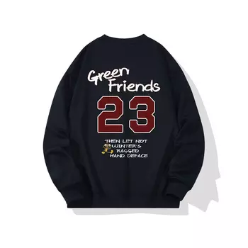 Толстовка унисекс Gf, Темно-синий (на флисовой подкладке)