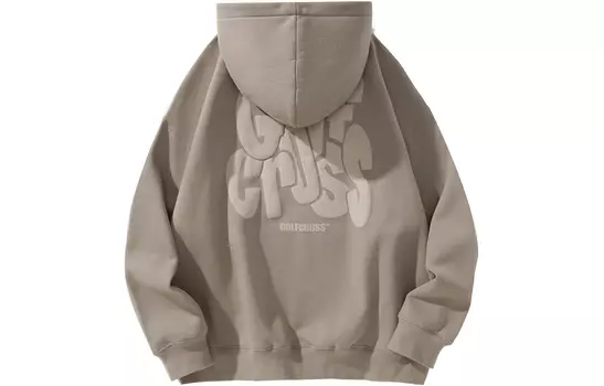 Толстовка унисекс GOLFCROSS, Фасолевый (флис)