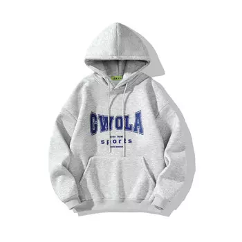 Толстовка унисекс Gwola, Белый (утолщенный, на флисовой подкладке)