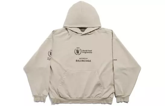 Толстовка унисекс хаки Balenciaga, хаки