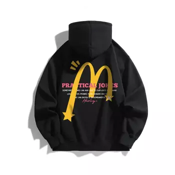 Толстовка унисекс Hurley, Темно-синий (на флисовой подкладке)