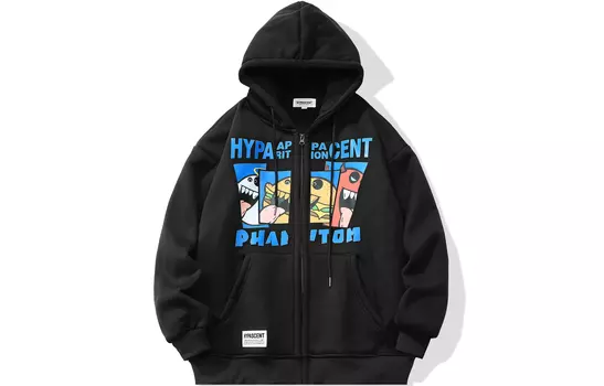 Толстовка унисекс HYPASCENT, Цветок серый (колье)