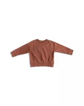 Толстовка унисекс из френч терри Pehr - Little Kid, коричневый/бежевый