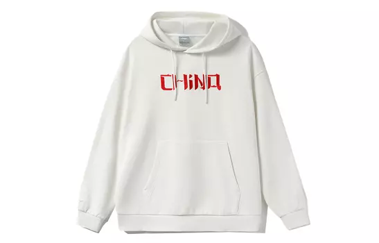 Толстовка унисекс из коллекции LiNing Sports Life, Thick Ivory