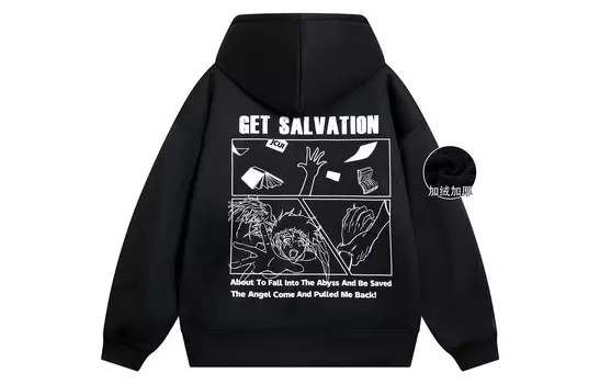 Толстовка унисекс JCUI, На флисовой подкладке Белый