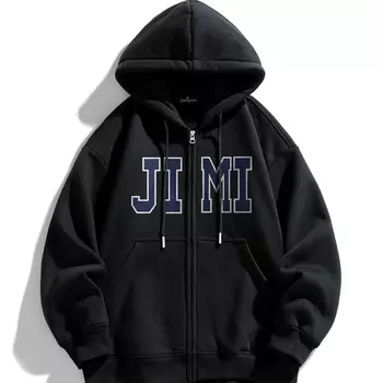 Толстовка унисекс JIMI&JONS, Белый (на флисовой подкладке и утолщенный)