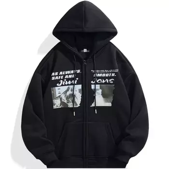 Толстовка унисекс JIMI&JONS, Черный