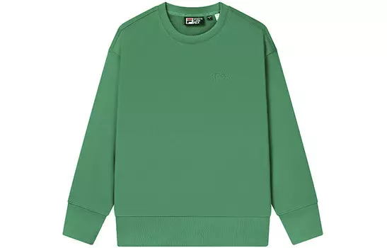 Толстовка унисекс Jinghu зеленая Fila, зеленый