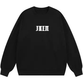 Толстовка унисекс Jkem, Черный на флисовой подкладке