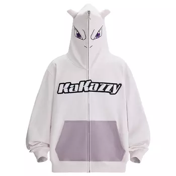 Толстовка унисекс KAKAZZY, Светло-серый