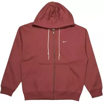 Толстовка унисекс кирпично-красная Nike, красный