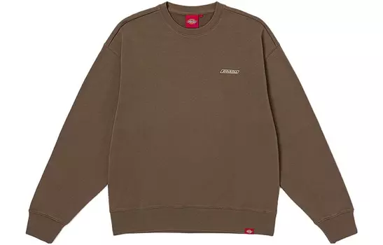Толстовка унисекс коричневая Dickies, коричневый
