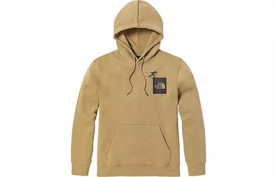 Толстовка унисекс коричневая The North Face, коричневый