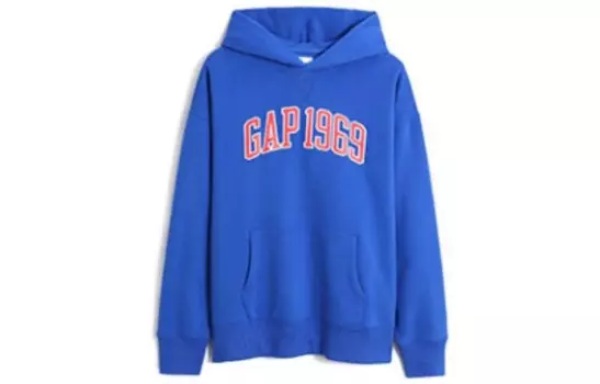 Толстовка унисекс королевского синего цвета Gap, синий