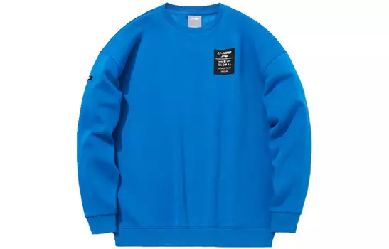 Толстовка унисекс космический синий Lining, синий