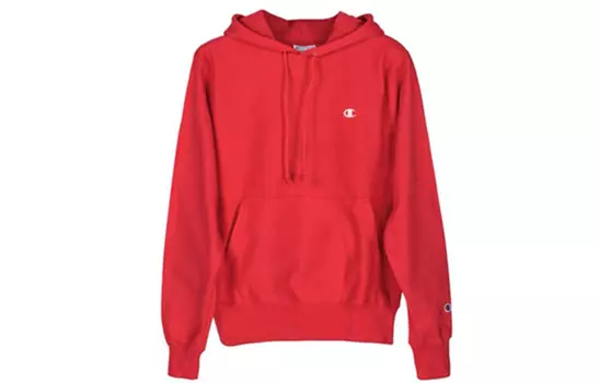 Толстовка унисекс красная Champion, красный