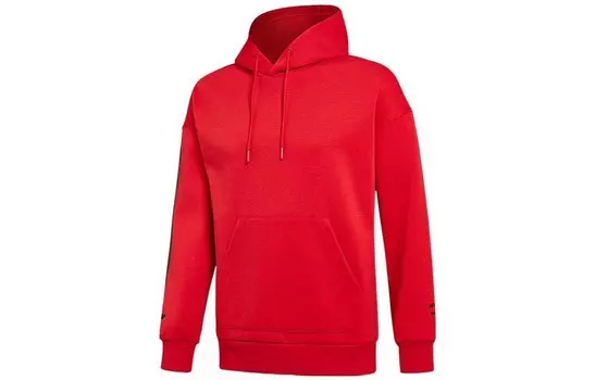 Толстовка унисекс красная Lining, красный