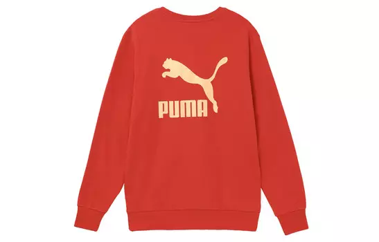 Толстовка унисекс красная Puma, красный