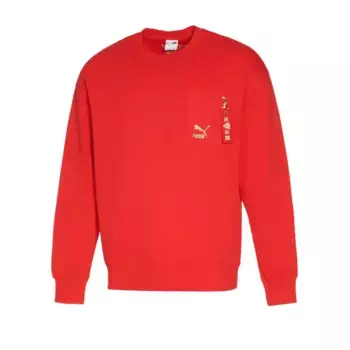 Толстовка унисекс красная Puma, красный