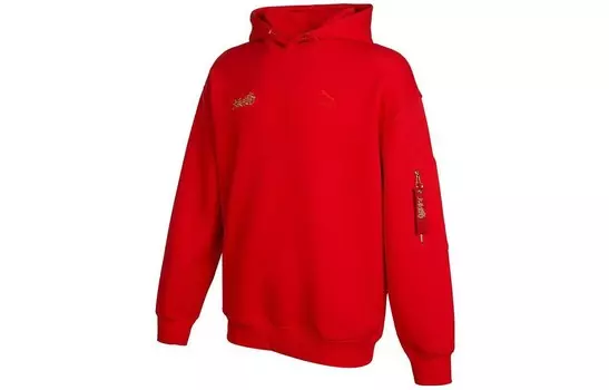 Толстовка унисекс красная Puma, красный