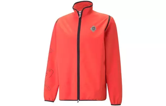 Толстовка унисекс красная Puma, красный