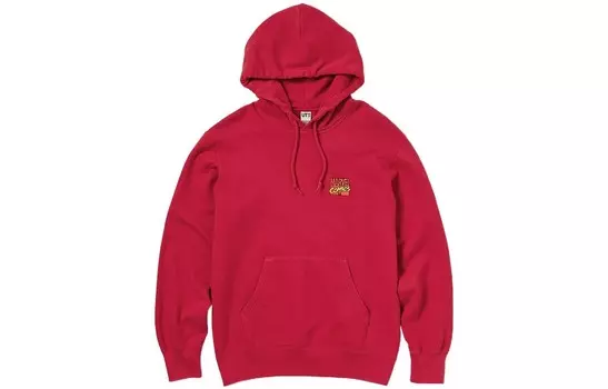 Толстовка унисекс красная Uniqlo, красный
