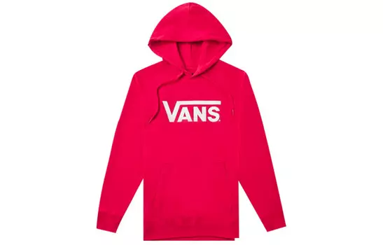 Толстовка унисекс красная Vans, красный