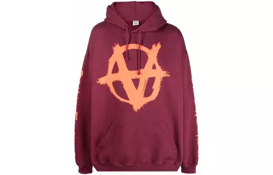 Толстовка унисекс красная Vetements, красный