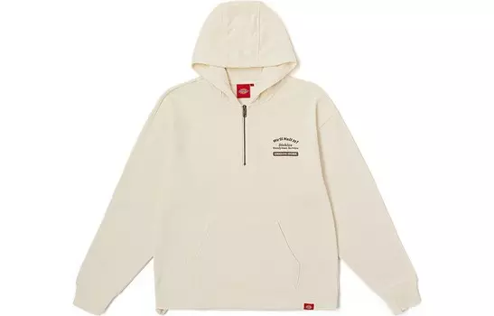 Толстовка унисекс кремово-белая Dickies, кремовый/белый