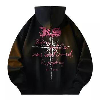 Толстовка унисекс KS, Каролина синего цвета на флисовой подкладке