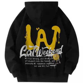 Толстовка унисекс La'T.Weekend, бордовый