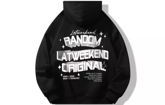 Толстовка унисекс La'T.Weekend, Бургундия (базовая версия)