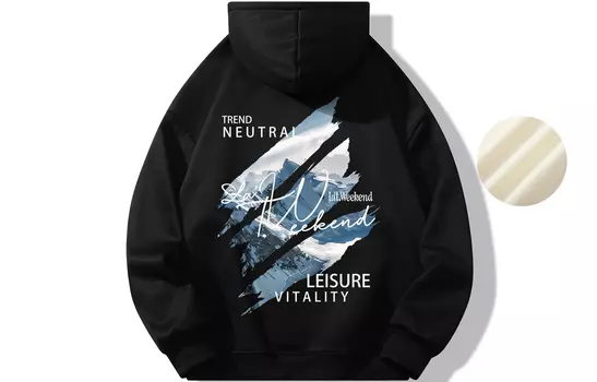 Толстовка унисекс La'T.Weekend, Мосс Грин (Обычная версия)