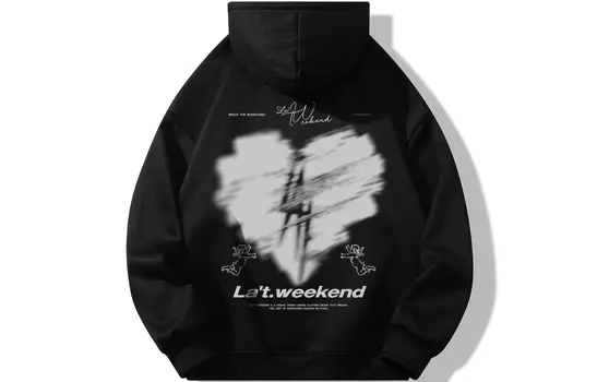 Толстовка унисекс La'T.Weekend, Зеленый мох (утолщенный, на флисовой подкладке)