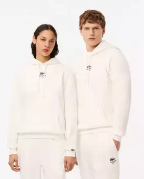 Толстовка унисекс Lacoste, белый
