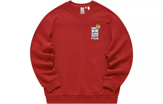 Толстовка унисекс Legend Red Fila, цвет Legend Red