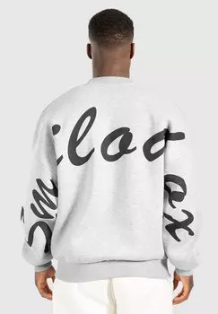 Толстовка UNISEX LIQUID BRAIL Smilodox, пятнистый серый