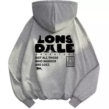 Толстовка унисекс LONSDALE, Цветные Орхидеи