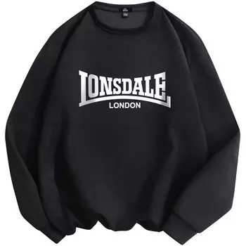 Толстовка унисекс LONSDALE, Ледник Синий