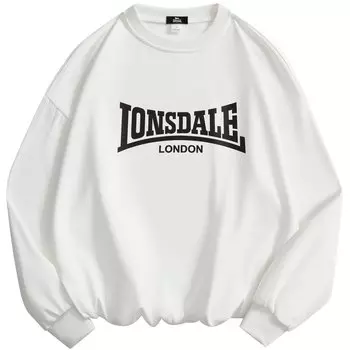 Толстовка унисекс LONSDALE, Светло-серый