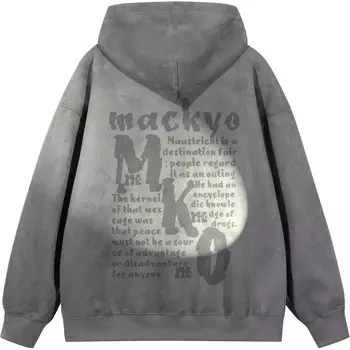 Толстовка унисекс Mackyo, фиолетовый